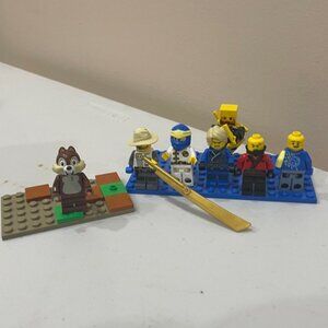 Lego NINJAGO mini figurines and a squirrel  Disney  LEGO